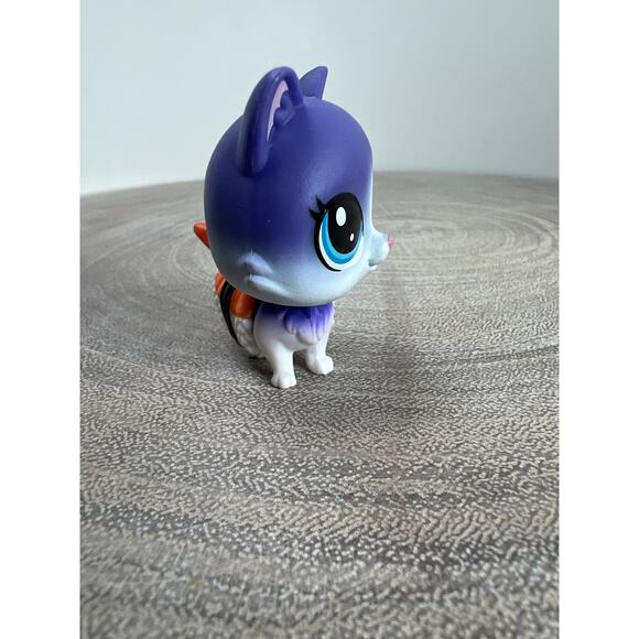 Littlest Pet Shop Sushiko Catson (#3-74) Blue Eyes Hungry Pets - Picture 4 of 6